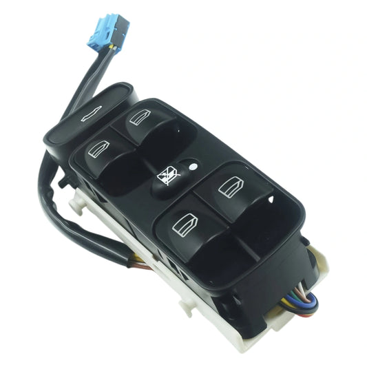 Window Switch Driver Side Front Mercedes-Benz C-Class Saloon W203 Shortwire 2038210679