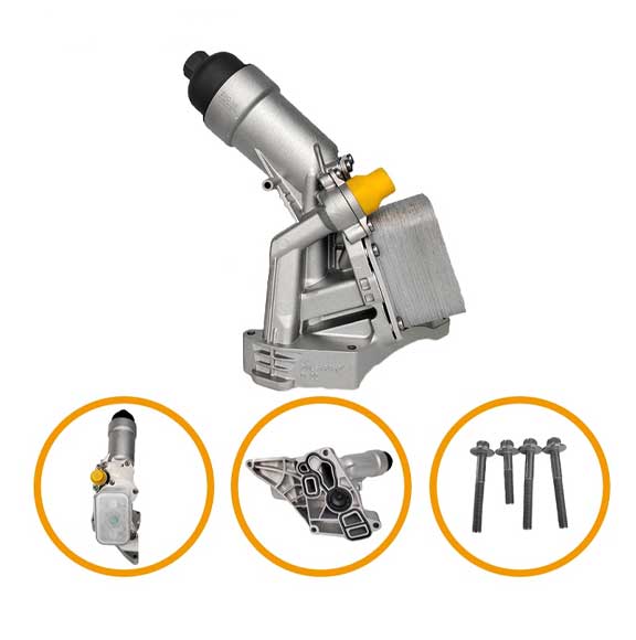 Oil Filter Housing Aluminum For Bmw 11428596283