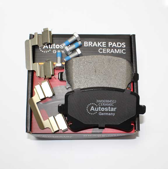 Rear Brake Pads Ceramic For Bentley 3W0698451J