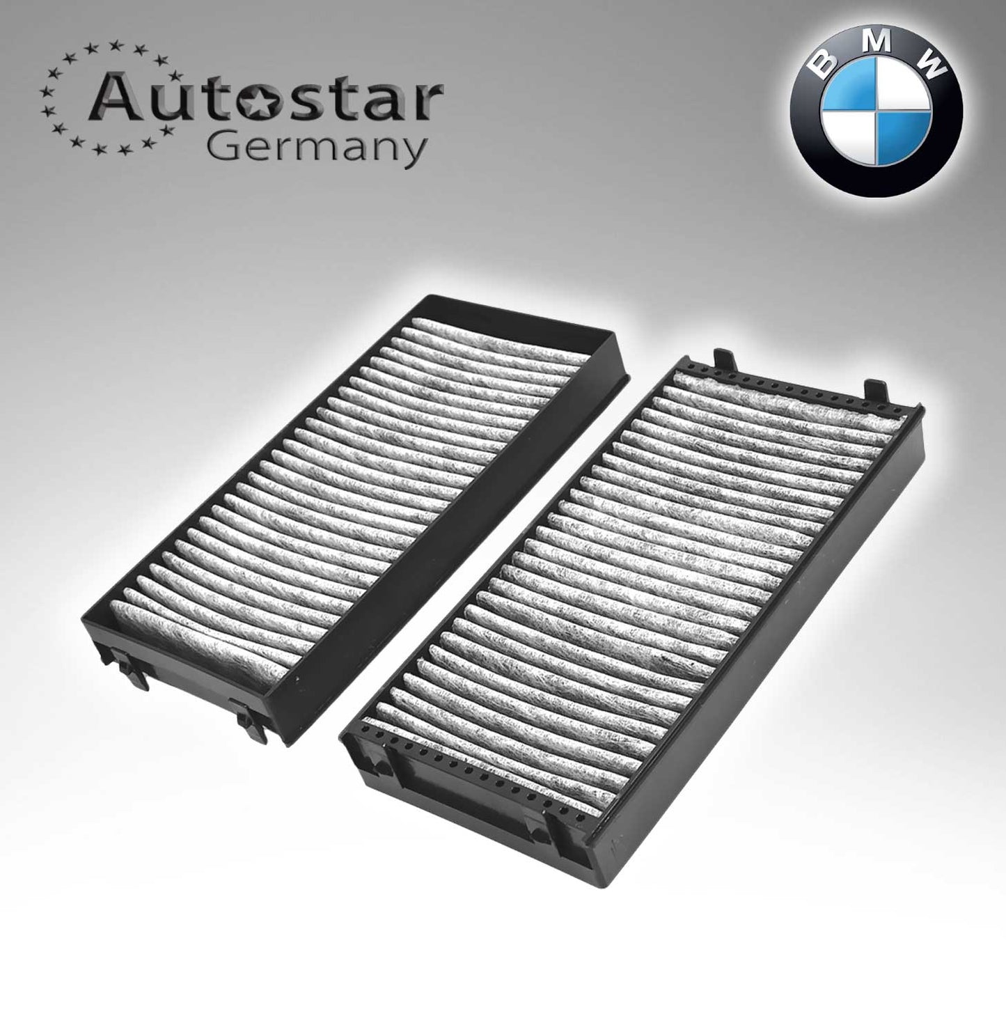 Cabin Filter For Bmw E70 E71 E72 2 Pcs Set 64316945586