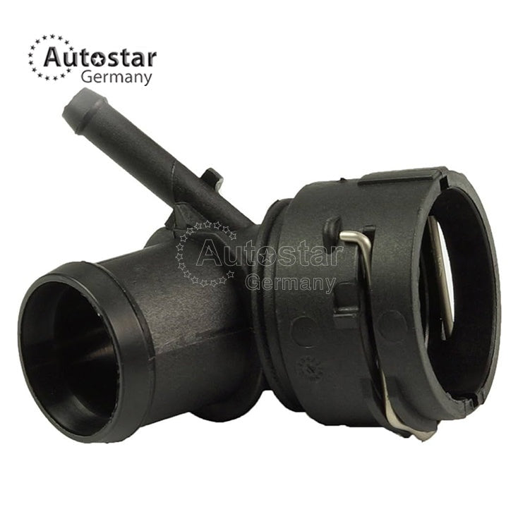 Upper Radiator Coolant Flange For Audi 8P1 8Pa 2Kb 2Kj 2Cb 2Cj 6Q0122291E