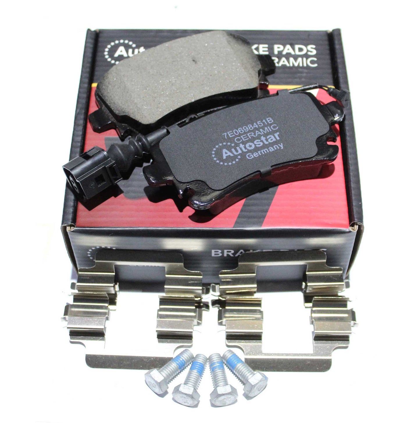 Brake Pad Ceramics For Audi A4 A8 A6 Transporter T5 T6 Multivan T5 7E0698451B