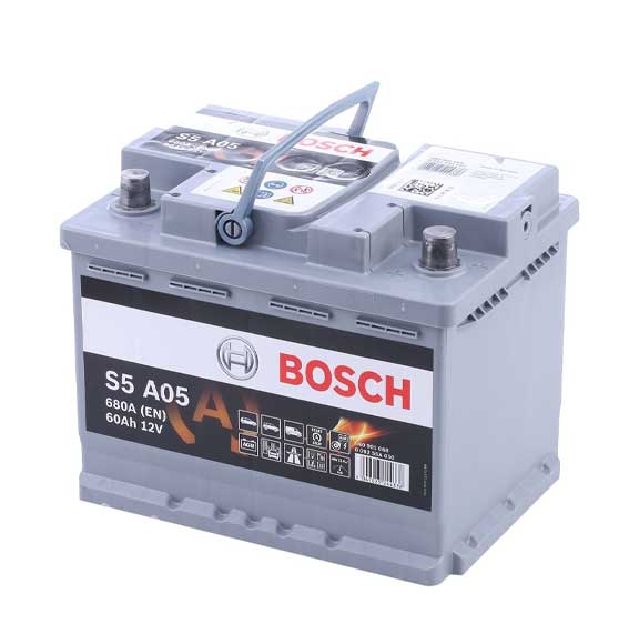 Agm Battery S5 A05 12V 60Ah 680A 0 092 S60 050-0092S5A050