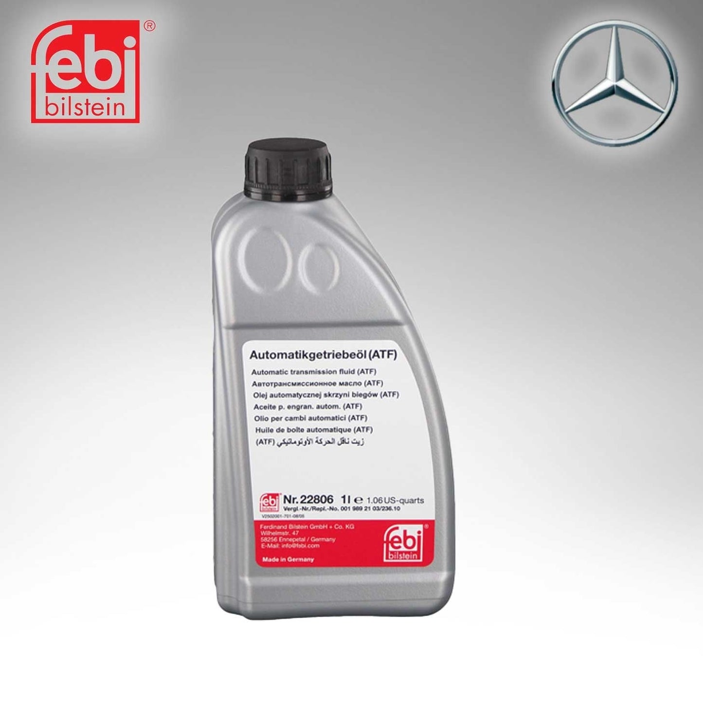 Febi - 22806- Automatic Transmission Oil Atf For Mercedes Benz 0019892103