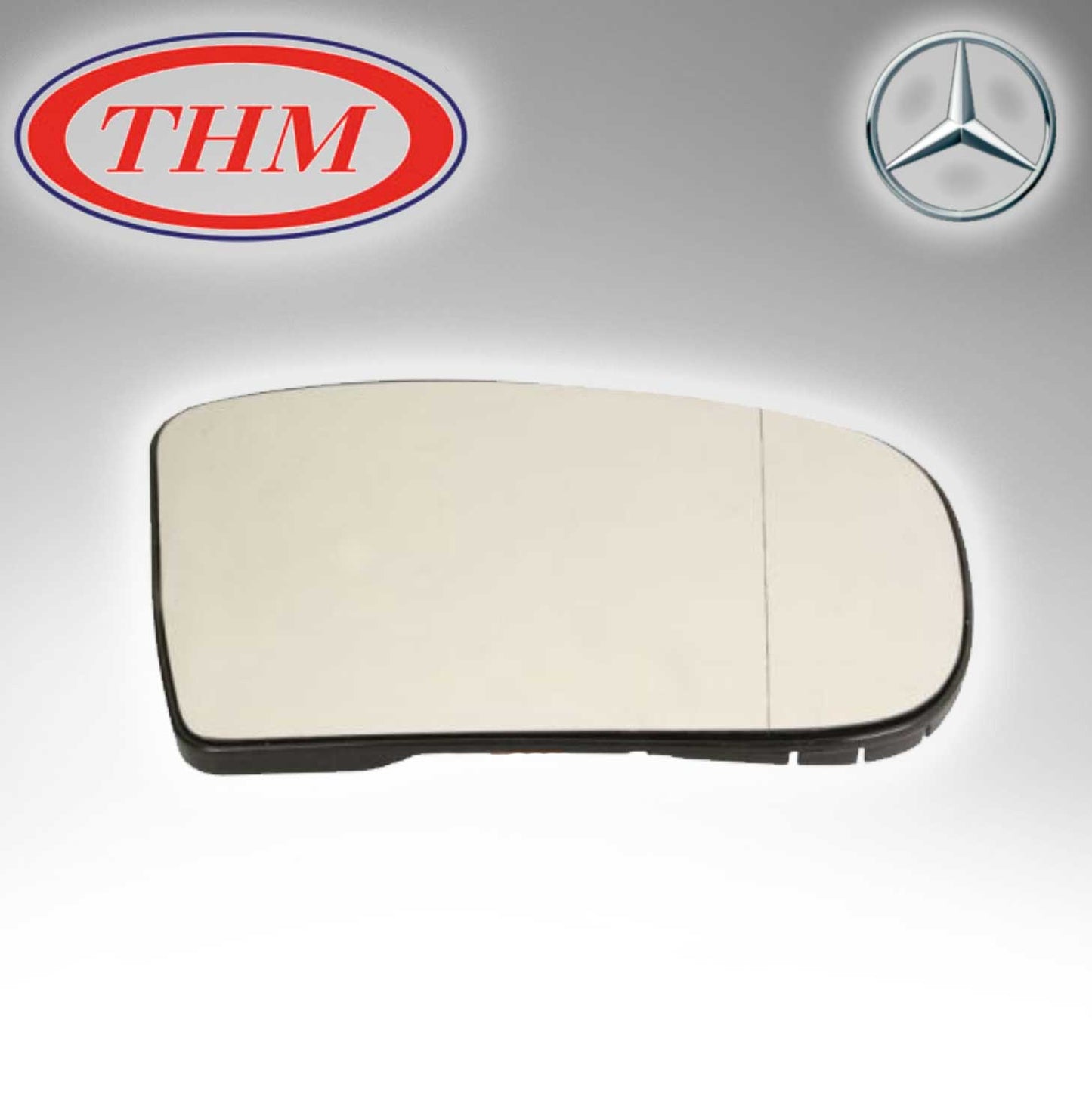 Glass W/Base Heated Rh Mercedes Benz W220 Th-600Aghr 2208100421