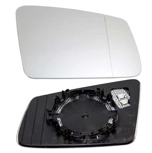 Glass W/Base Heated Rh For Mercedes Benz X204 2128100221 2128102521