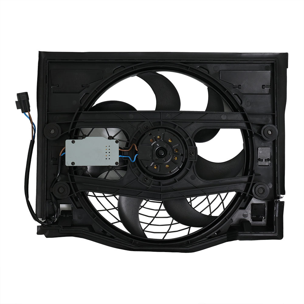 Car radiator fan assembly 