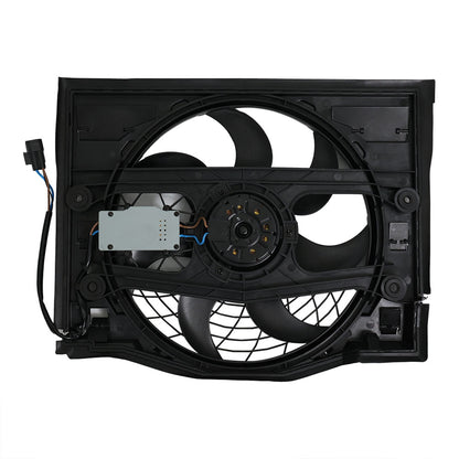 Car radiator fan assembly 