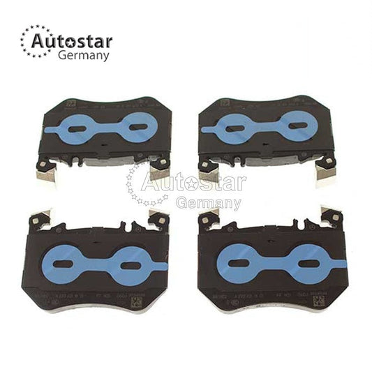 Brake Pad Set Prepared For Wear Indicator For Mercedes-Benz W223 V223 Z223 0004200604