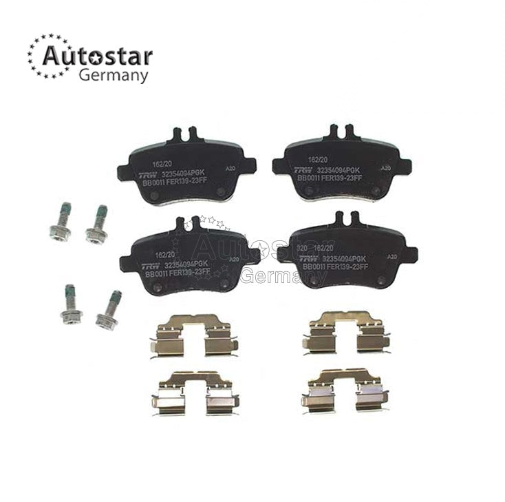 Brake Pad Set Prepared For Wear Indicator For Mercedes-Benz W246 W242 0004200705