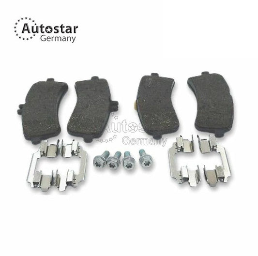 Brake Pad Set Rear Axle For Mercedes-Benz S-Class Saloon W222 V222 X222 0004204504