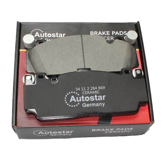 Front Brake Pad Set Ceramic For Bmw 34112284869