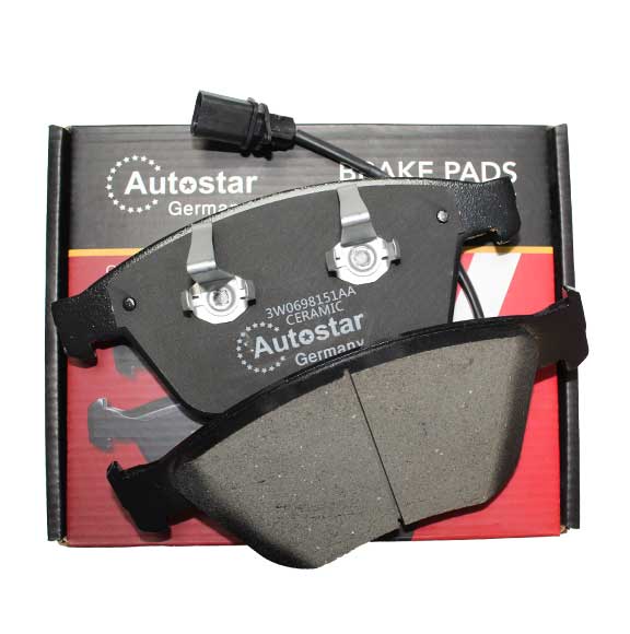 Front Brake Pads Ceramic For Bentley 3W0698151Aa