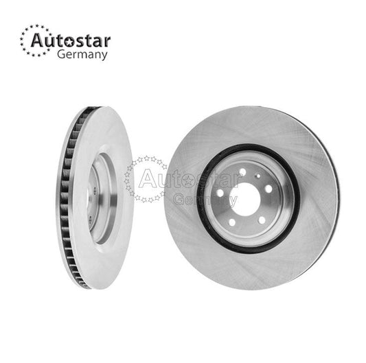 Brake Disc Vented For Audi A8 D4 4H2 4H8 4Hc 4Hl 4H0615301Aa