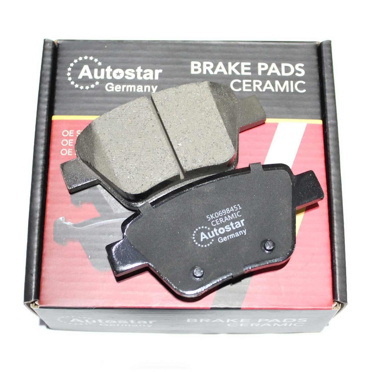 Brake Pad Ceramics For Audi A3 A1 Hatchbacka3 A1 Sportback 5K0698451
