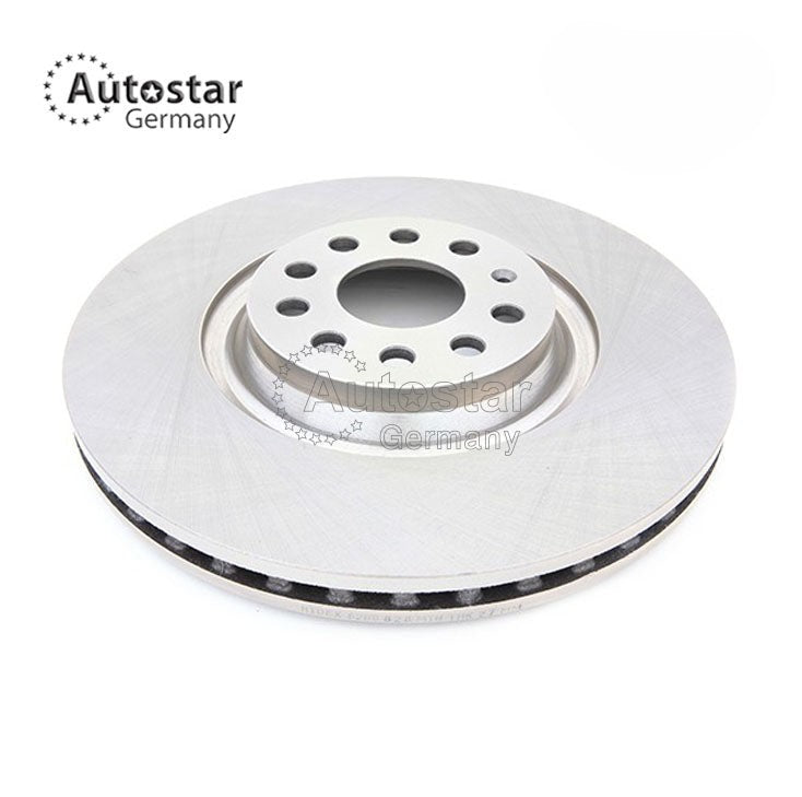 Brake Disc Front Axle Vented Without Bolts For Volkswagen Passat Cc 357 362 365 5Q0615301G