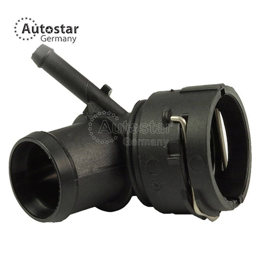 Upper Radiator Coolant Flange For Audi 8P1 8Pa 2Kb 2Kj 2Cb 2Cj 6Q0122291E