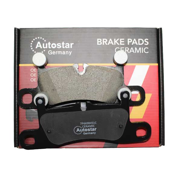 Brake Pad Set Ceramic For Volkswagen 7P6698451C