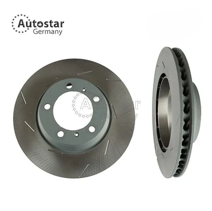 Brake Disc Rear Lh Premium Quality For Porsche 970 Panamera 3.6L 4.8L 97035240300