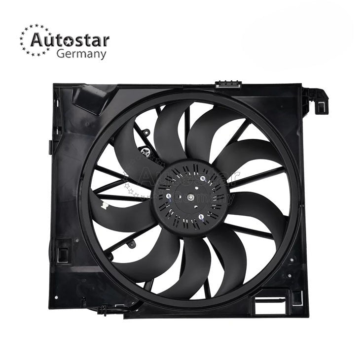Radiator Cooling Fan Assembly For Jaguar Xf Xj Xk C2D38737