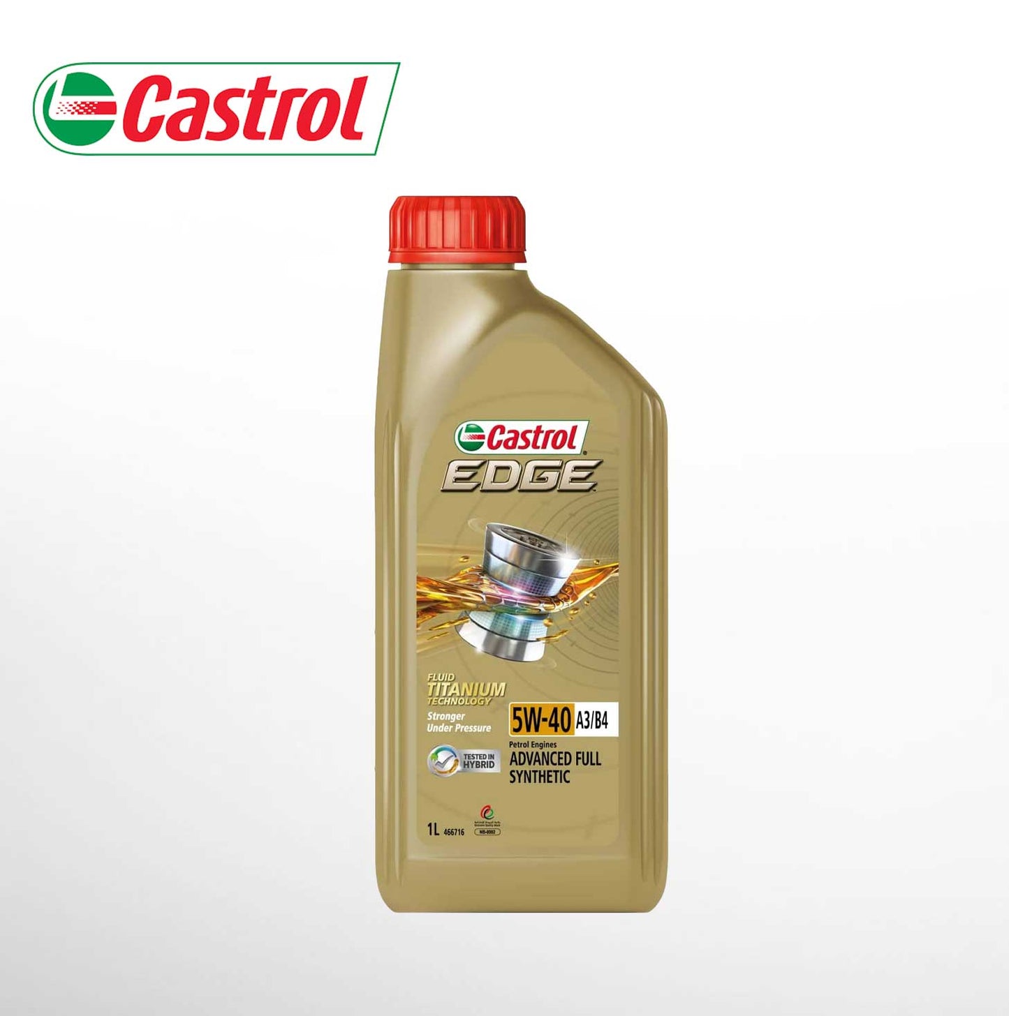 Castrol Engine Oil Edge 5W40 1L Cas5W40Ltr