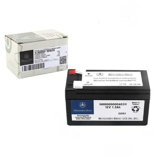 Mercedes Benz Rechargeable 12V 1.2Ah Lead Acid Battery With Genuine Box N000000004039
