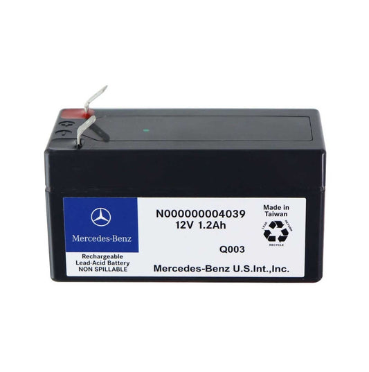 Mercedes Benz Rechargeable 12V 1.2Ah Lead Acid Battery N000000004039