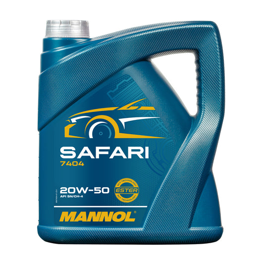 MN ENG OIL 7404 SAFARI SAE 20W-50 API SN- 4L
