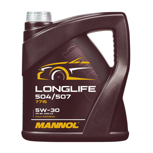 MN ENG OIL 7715 O.E.M. Longlife 504/507 SAE 5W-30 API SN-5L
