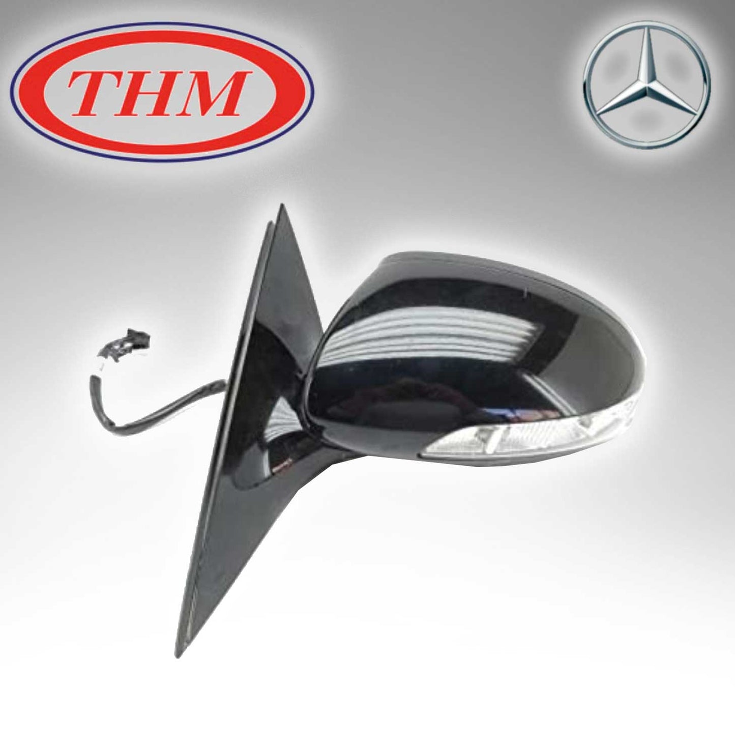 Side Mirror Complete W/O Cover Memory For Mercedes Benz 2218100576 2218100121 2218100115