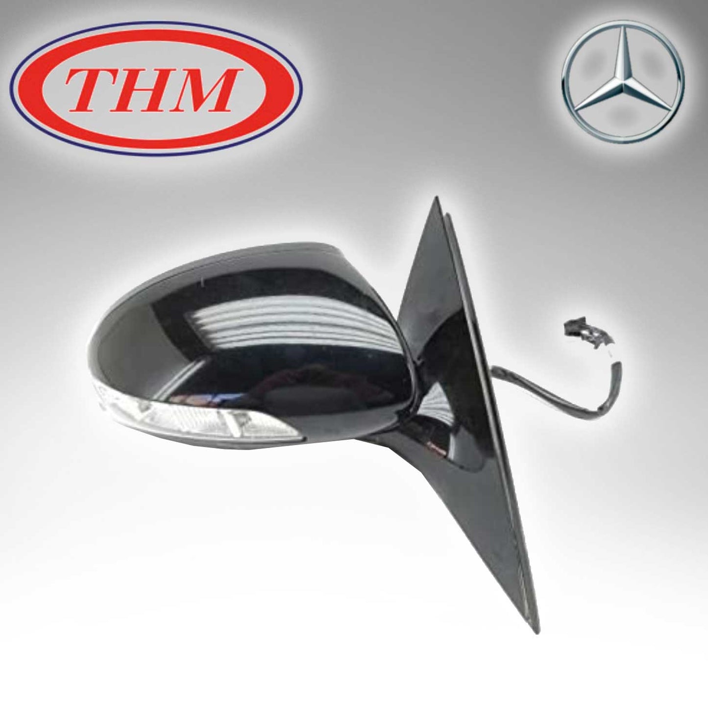 Side Mirror Complete W/O Cover Memory For Mercedes Benz 2218100476 2218100221 2218100215